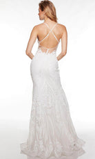 Alyce Paris 61424 - V-Neck Paisley Sequin Prom Gown