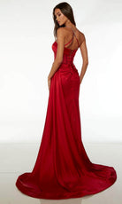 Alyce Paris 61486 - Plunging Corset Prom Dress - view 6
