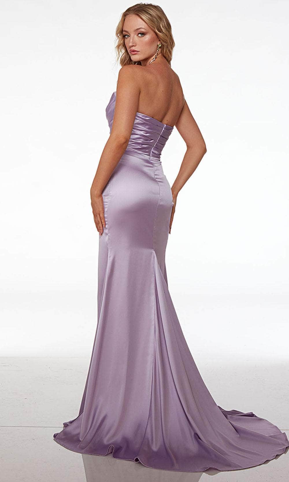 Alyce Paris 61571 - Draped Satin Prom Dress - view 10