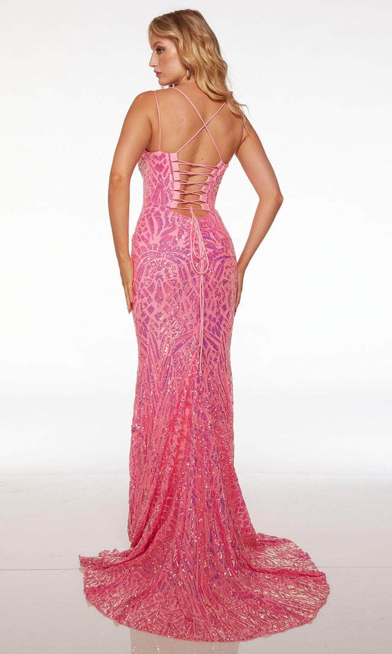 Alyce Paris 61618 - Sleeveless Sequin Beaded Prom Dress