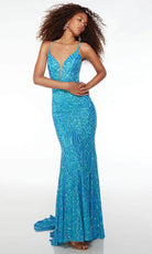Alyce Paris 61618 - Sleeveless Sequin Beaded Prom Dress - designer prom dress at Silhouette Dresses
