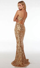 Alyce Paris 61677 - Sequin Embellished Mermaid Prom Dress