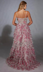Alyce Paris 61732 - Floral Print Sleeveless A-Line Gown