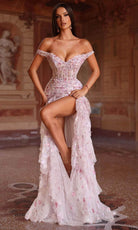 Alyce Paris 61736 - Floral Sequin Sweetheart Trumpet Gown