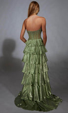 Alyce Paris 61783 - Metallic Voile Strapless A-line Gown