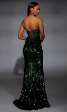 Alyce Paris 61796 - Glamorous Sequin Illusion Corset Gown