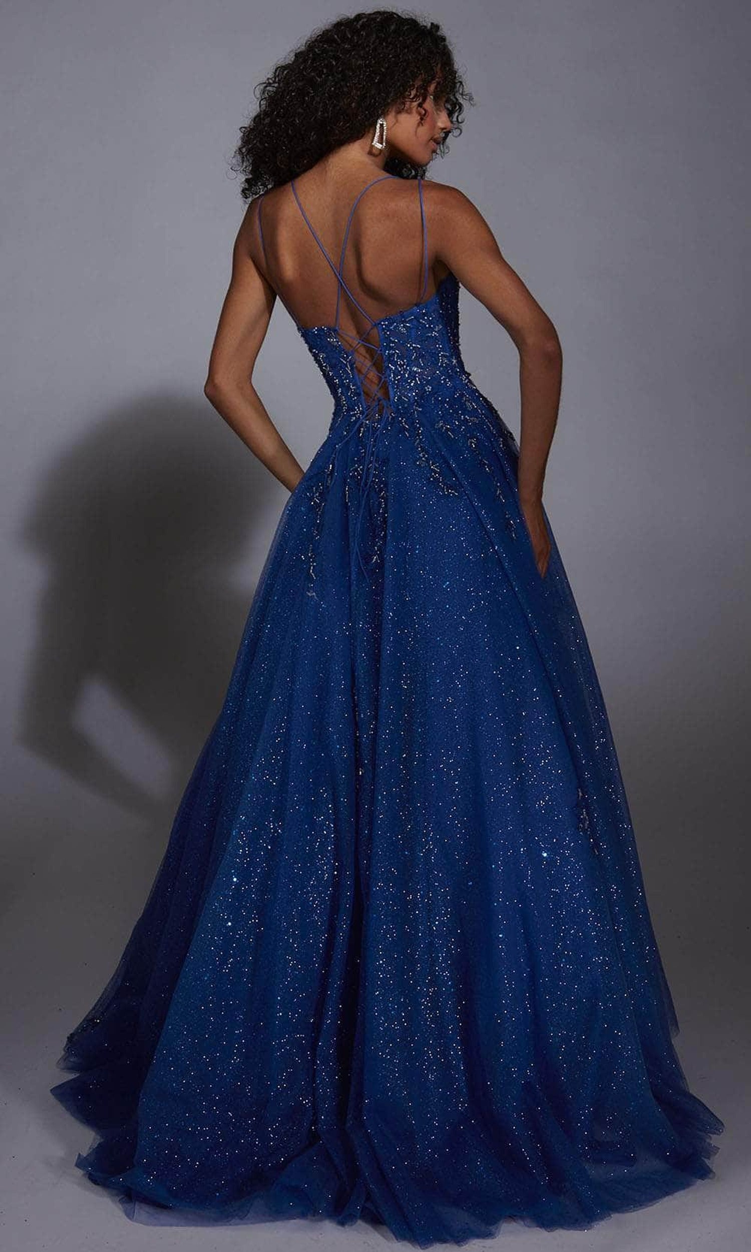 Alyce Paris 61824 - Scoop Neckline Glittering Ballgown