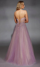 Alyce Paris 61865 - Sequin Appliqued V-Neck Ballgown