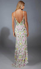 Alyce Paris 61905 - Plunging Neckline Hand-Beaded Gown