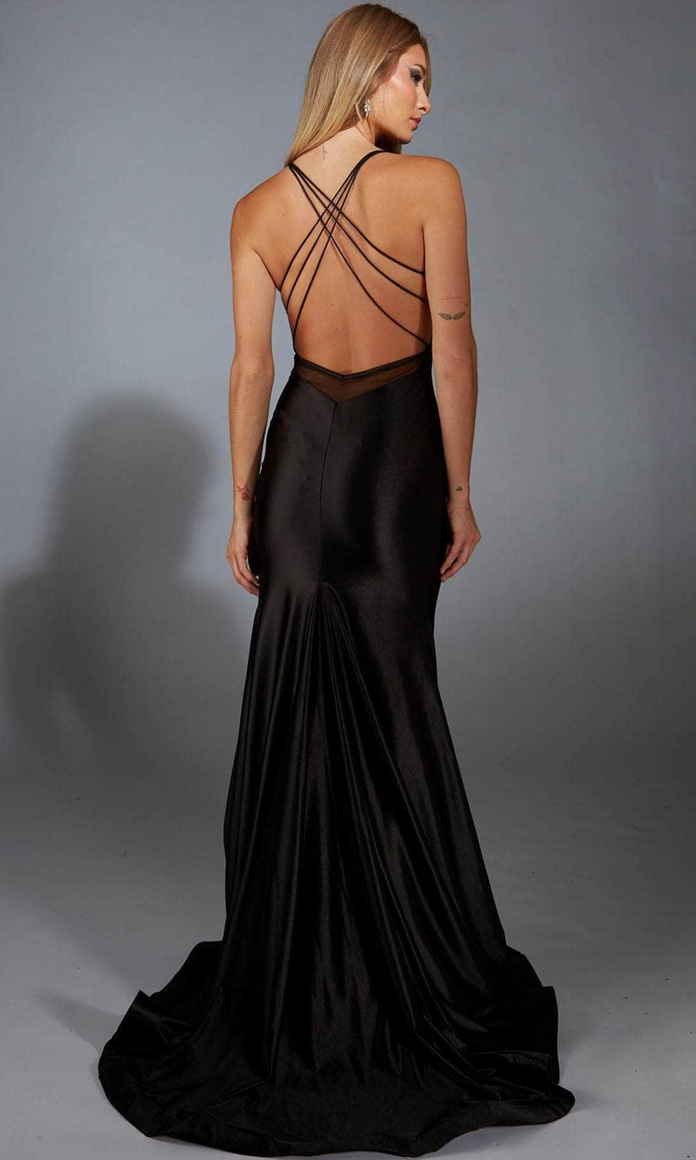 Alyce Paris 61966 - Trumpet Gown with Train - view 9