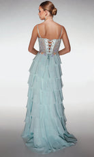 Alyce Paris 61993 - Beaded Floral Corset Gown
