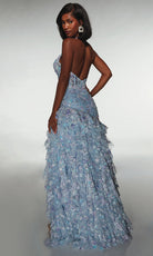 Alyce Paris 61999 - Halter Corset Tiered Gown
