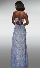 Alyce Paris 62016 - Beaded Fitted Gown with Slit