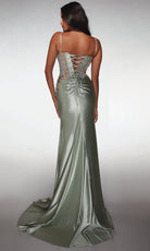 Alyce Paris 62022 - Embellished Corset Gown with Slit