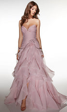 Alyce Paris 62024 - Layered Strapless Gown With Sweetheart Bodice