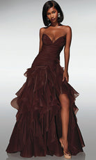 Alyce Paris 62024 - Layered Strapless Gown With Sweetheart Bodice
