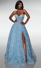 Alyce Paris 62033 - Strapless Beaded Corset Gown