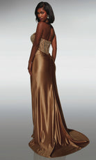 Alyce Paris 62034 - Embellished Corset Satin Gown