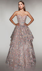 Alyce Paris 62048 - Floral Corset Ball Gown