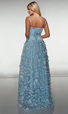 Alyce Paris 62072 - Corset Ballgown with Floral Skirt - Silhouette Dresses