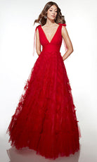 Alyce Paris 62079 - Textured Tulle A-Line Gown