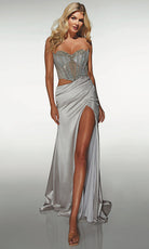 Alyce Paris 62087 - Strapless Beaded Corset Gown