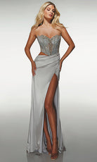 Alyce Paris 62087 - Strapless Beaded Corset Gown