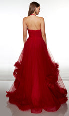 Alyce Paris 62151 - Halter Tulle Ball Gown with Ruffle Skirt