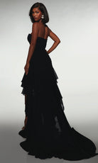 Alyce Paris 62153 - Strapless Cascading Chiffon Gown
