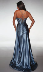 Alyce Paris 62160 - Stretch Satin Corset Evening Gown