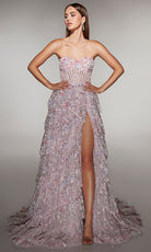 Alyce Paris 62186 - Off Shoulder Sequin Corset Ballgown - Silhouette Dresses