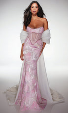 Alyce Paris 62187 - Beaded Corset Mermaid Gown