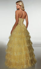 Alyce Paris 62191 - Tiered Ball Gown with Beaded Corset