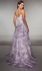 Alyce Paris 62192 - Strapless Corset Gown with Ruffle Skirt