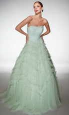 Alyce Paris 62208 - Strapless Beaded Ball Gown