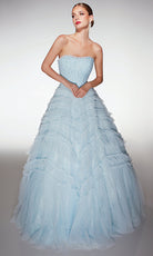 Alyce Paris 62208 - Strapless Beaded Ball Gown