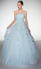 Alyce Paris 62208 - Strapless Beaded Ball Gown