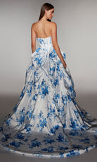 Alyce Paris 62213 - Floral Printed Satin Ball Gown