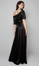 Alyce Paris 70019 - Draped Asymmetrical Evening Jumpsuit