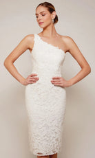 Alyce Paris 70029 - One Shoulder Sequin Lace Dress