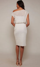Alyce Paris 70046 - Asymmetric Blouson Beaded Dress