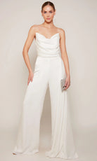 Alyce Paris 70050 - Strapless Satin Jumpsuit