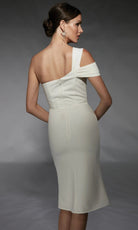 Alyce Paris 70054 - Cold Shoulder Knee-Length Cocktail Dress