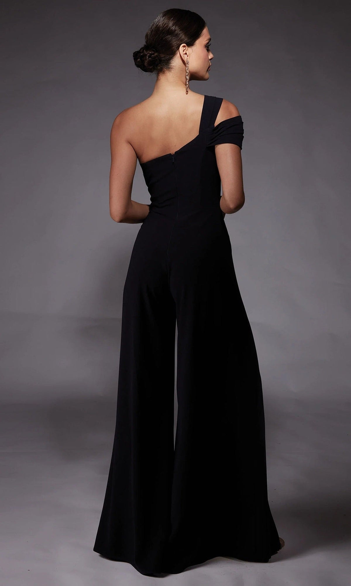 Alyce Paris 70066 - One Shoulder Elegant Jumpsuit