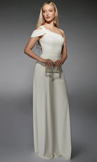 Alyce Paris 70066 - One Shoulder Elegant Jumpsuit