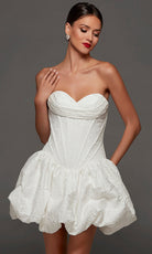 Alyce Paris 70096 - Sweetheart Bubble Short Bridal Dress
