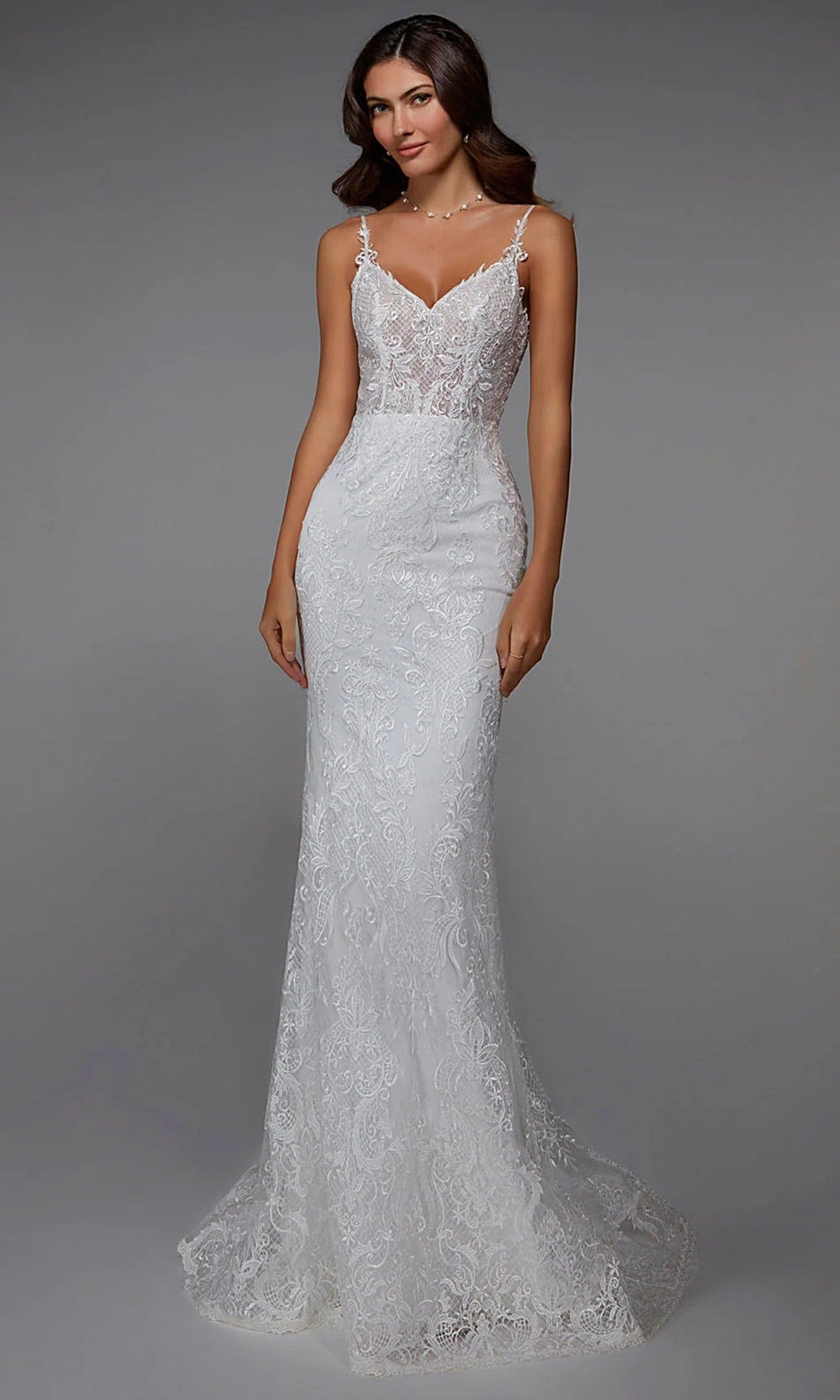 Alyce Paris 7028 - Sleeveless Sweetheart Embroidered Dress