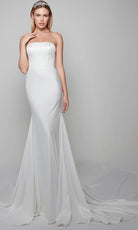 Alyce Paris 7060 - Strapless Trumpet Bridal Gown with Train
