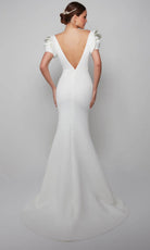 Alyce Paris 7066 - Rose Sleeve Mermaid Evening Gown