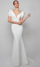 Alyce Paris 7066 - Rose Sleeve Mermaid Evening Gown